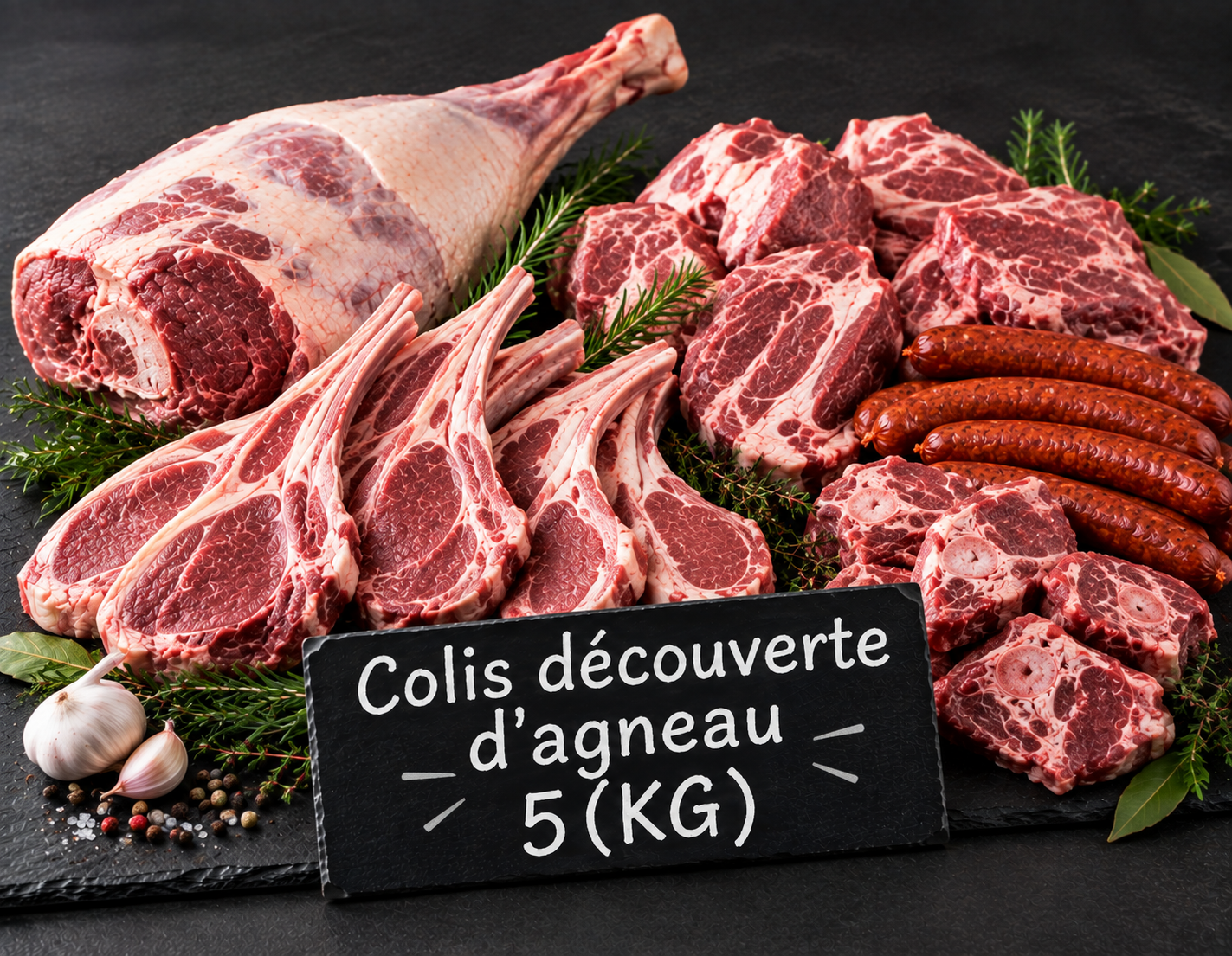 Colis découverte agneau (5kg)